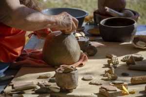 Mary T. Newman: pottery (Cherokee)